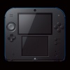 Nintendo 2DS Black & Blue + New Super Mario Bros 2