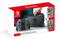 Nintendo Switch Grey + Mario Kart 8 + SM Odyssey