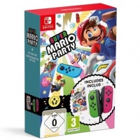 SWITCH Super Mario Party + Joy-Con Pair Green/Pink