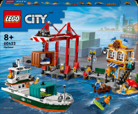 LEGO CITY 60422 Přístav s nákladní lodí