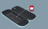 SWITCH 2 HORI Slim Tough Pouch Light Blue