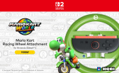 Racing Wheel Attachment Set for Switch 2 (Yoshi)