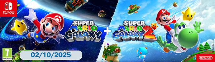 SWITCH Super Mario Galaxy 1 + Super Mario Galaxy 2
