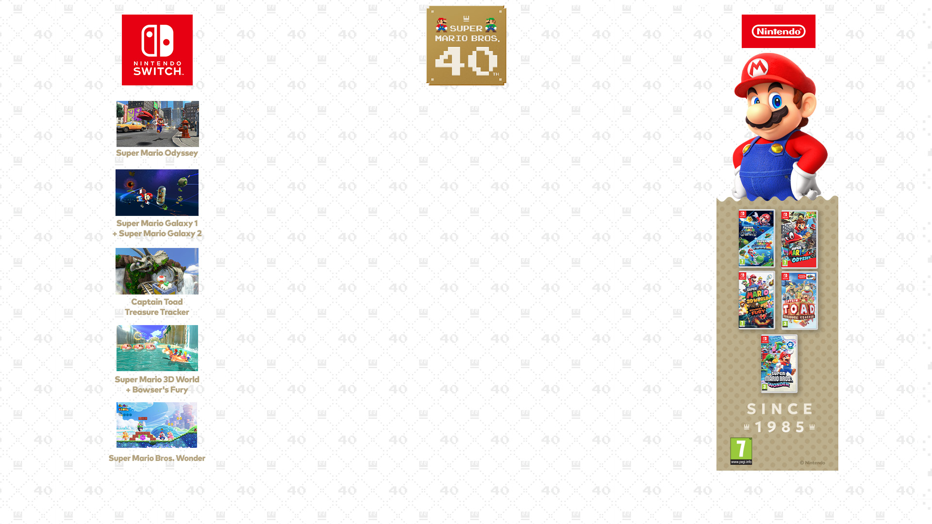 SHOPSYS.GAMEHOUSE Mario 40th